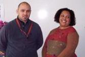 Clayton Smith and Marian Shand. Clayton Smith and Marian Shand.